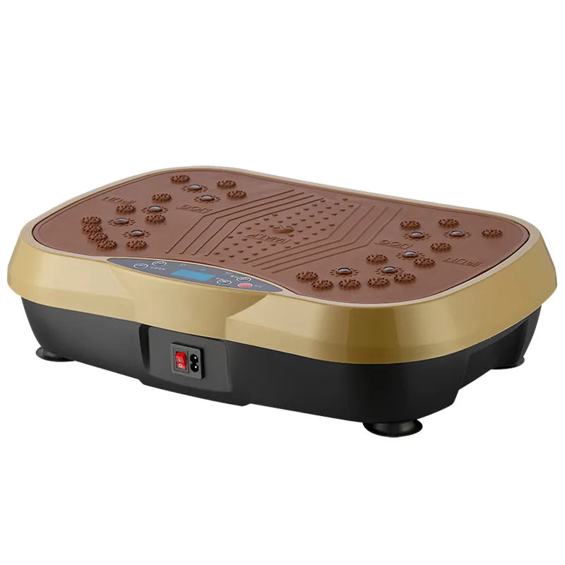 Masajeador vibratorio para fitness, batidor de grasa con música vía Bluetooth.