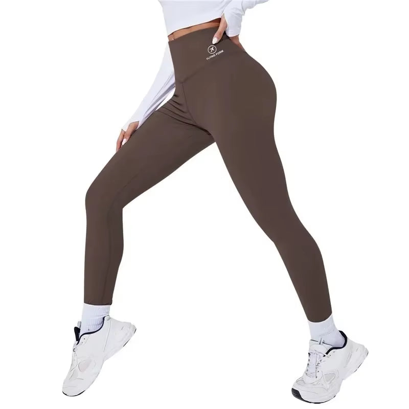 Women High Waist Yoga Leggins Gym Sports Tights Woman Running Pants Sexy Butt Lifting Leggings Gym Fitness Push up Leggins ﻿