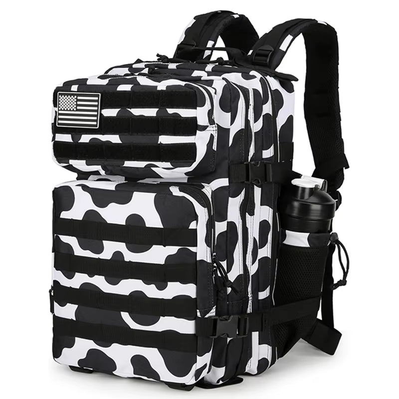 45L Tactical Backpack 3P Bag Assault Backpack Outdoor 3 Days Travel Waterproof Climbing Rucksack Camping Hiking Hunting Mochila