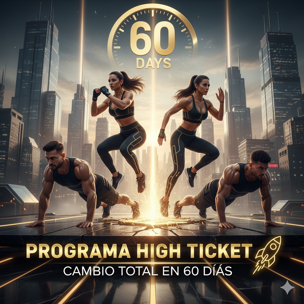 🔥 PROGRAMA HIGH TICKET – CAMBIO TOTAL EN 60 DÍAS