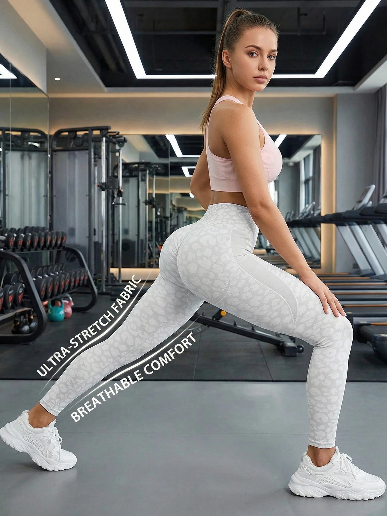 za Deportivos Leopardo Jacquard (Seamless)