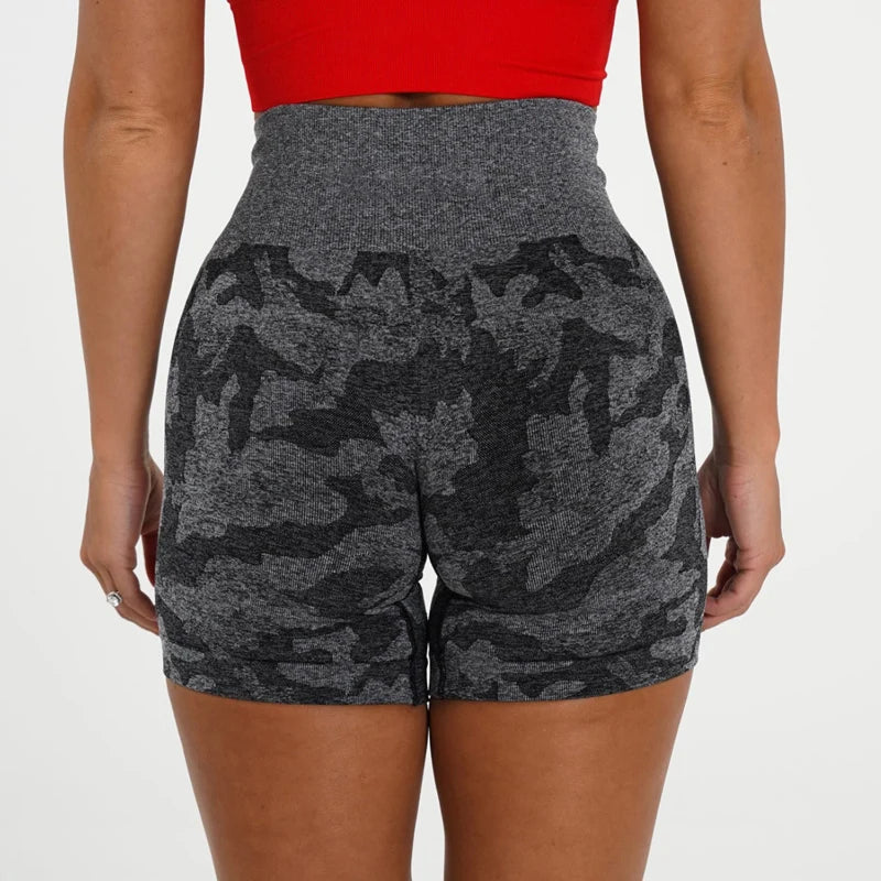 za Leggings Deportivos Seamless Estampado Push-Up