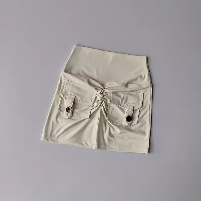 za Shorts Deportivos Push-Up con Bolsillos Cargo