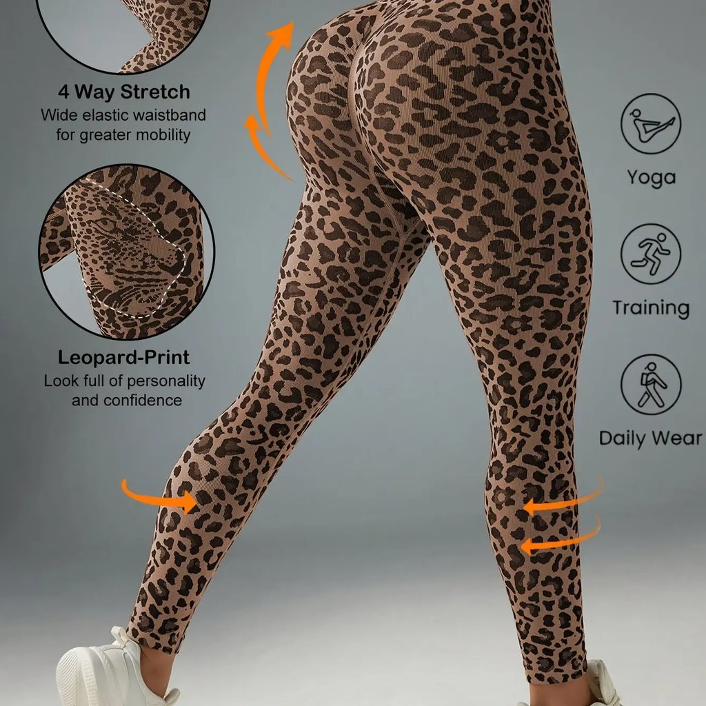 Leggings Térmicos Animal Print Efecto Push-Up