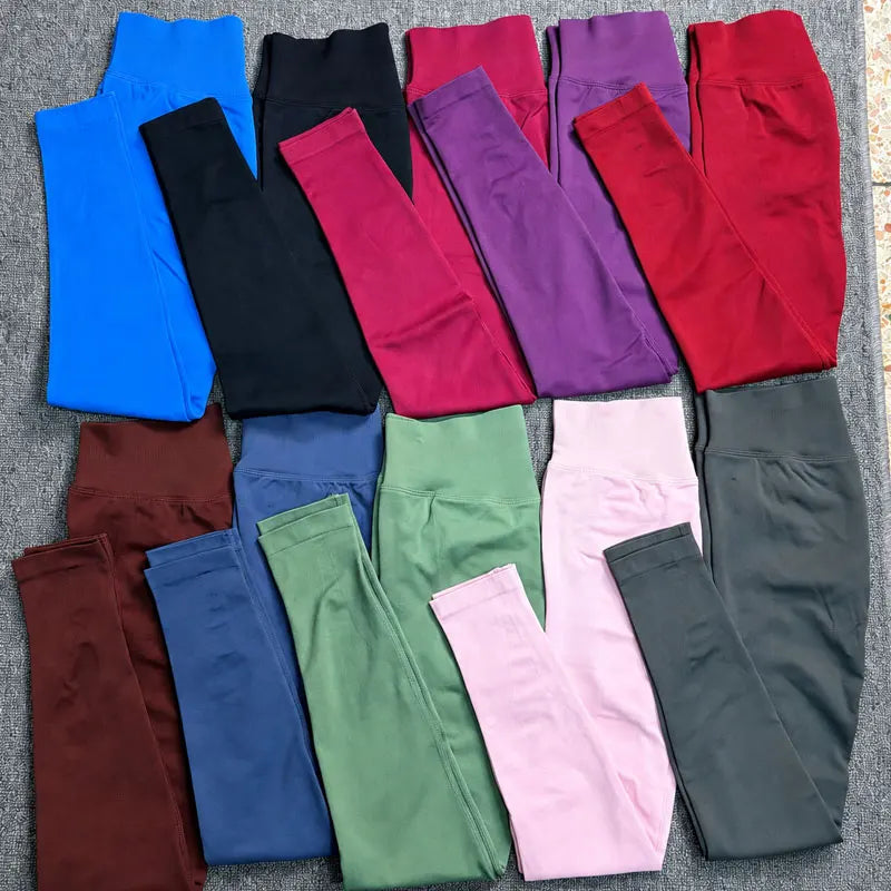 Leggings Deportivos Seamless Alta Compresión