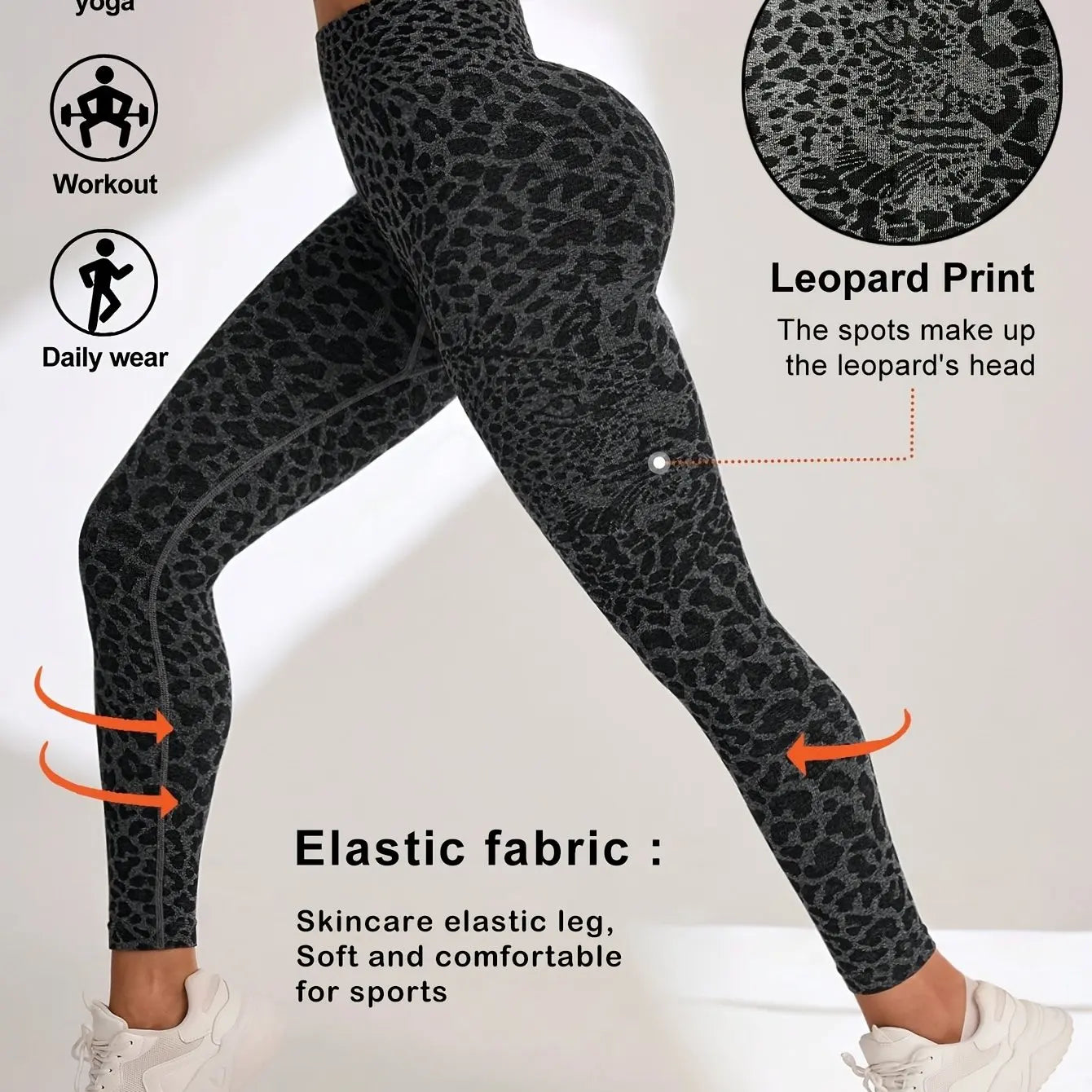 Leggings Térmicos Animal Print Efecto Push-Up