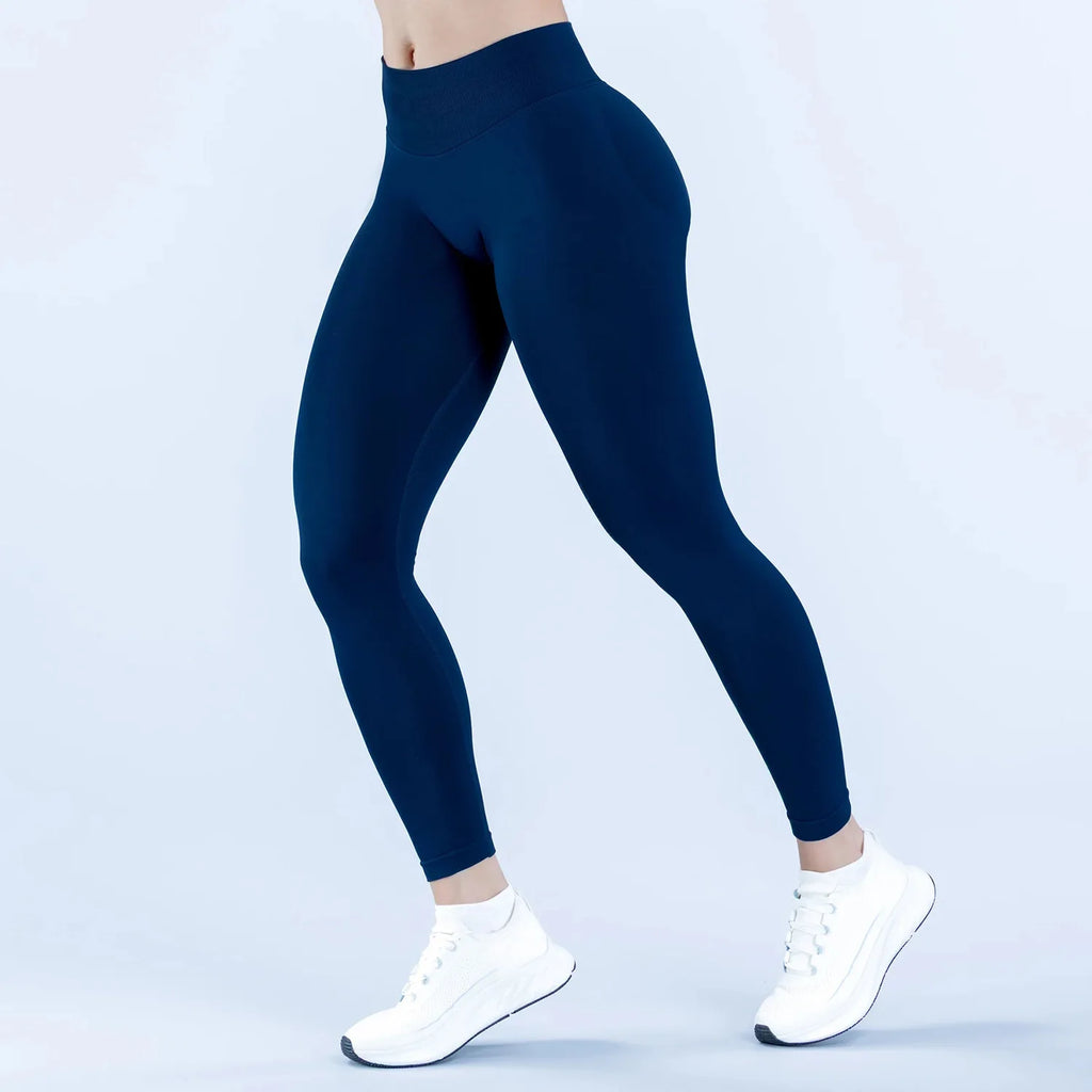 Leggings Deportivos Seamless Alta Compresión