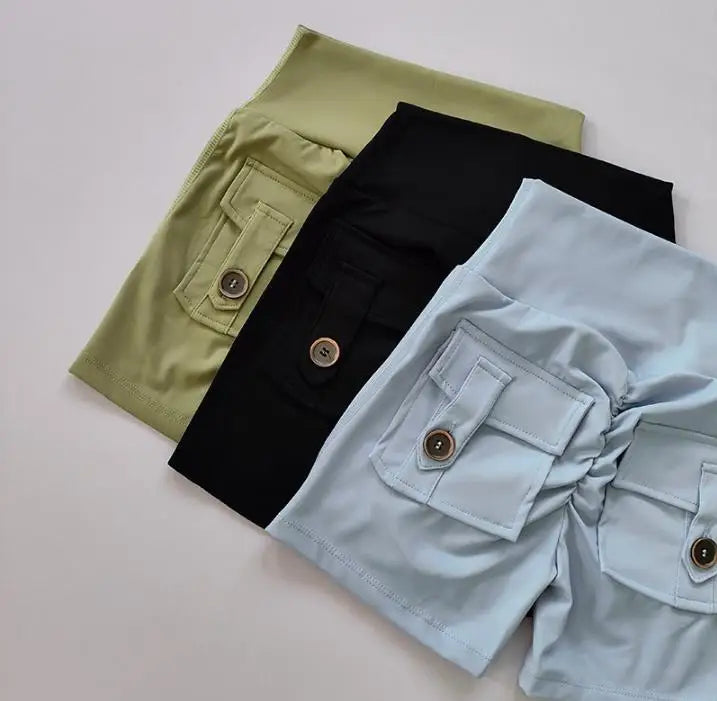 za Shorts Deportivos Push-Up con Bolsillos Cargo
