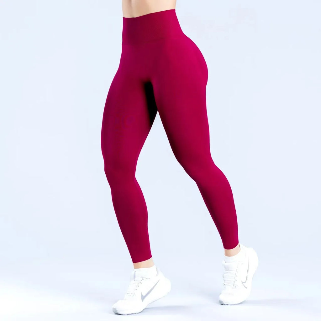Leggings Deportivos Seamless Alta Compresión