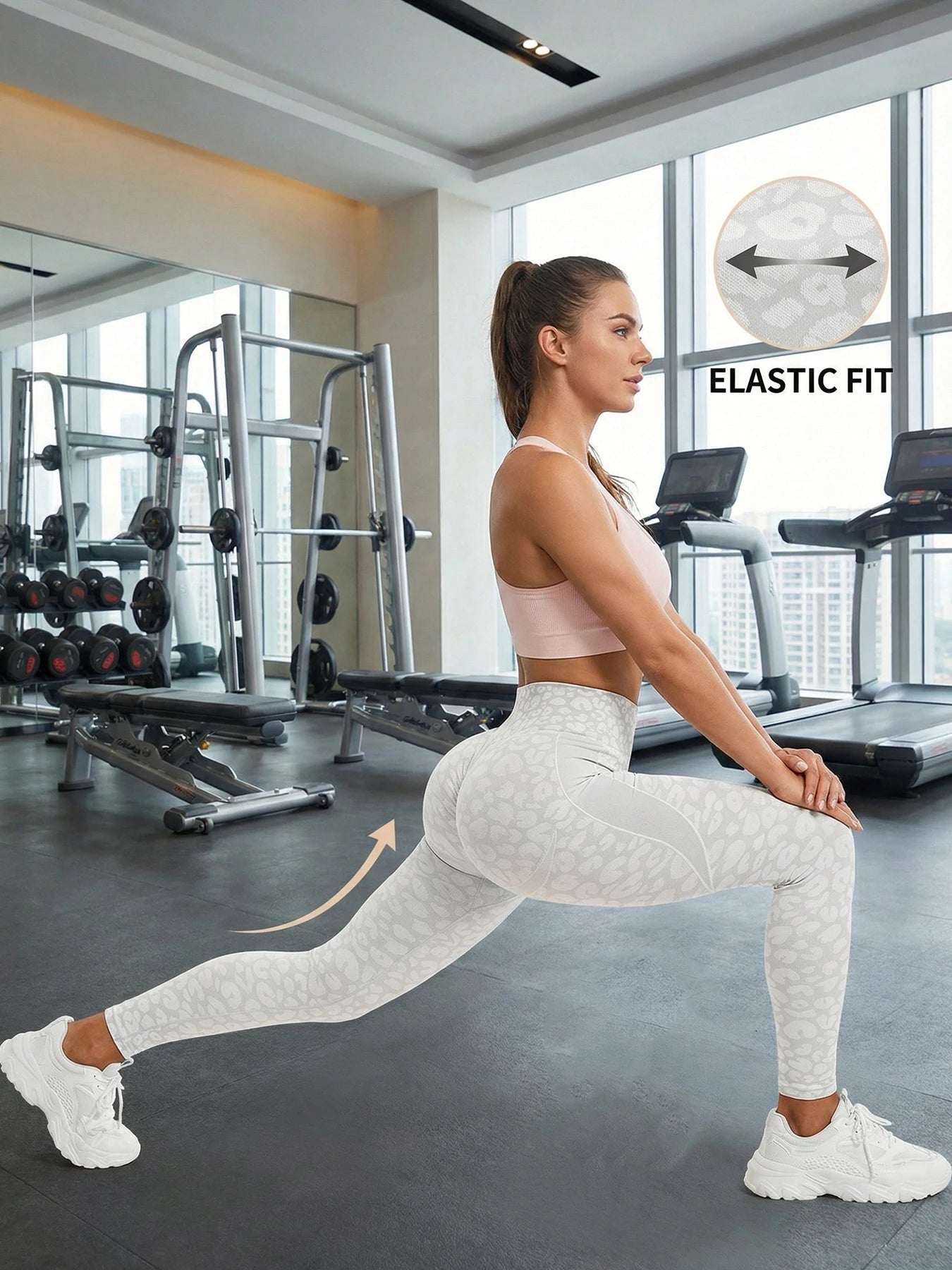 za Deportivos Leopardo Jacquard (Seamless)