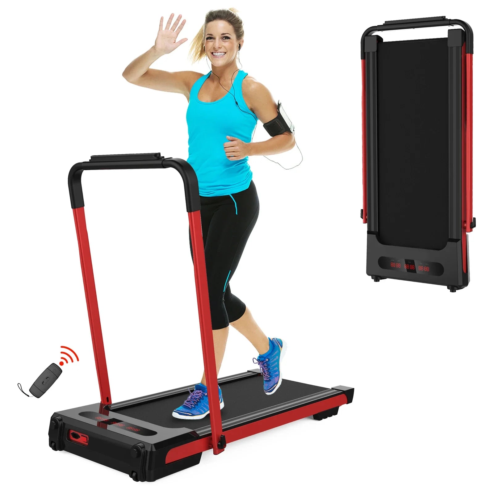 Caminadora fitness, plegable,para hacer ejercicio en casa.