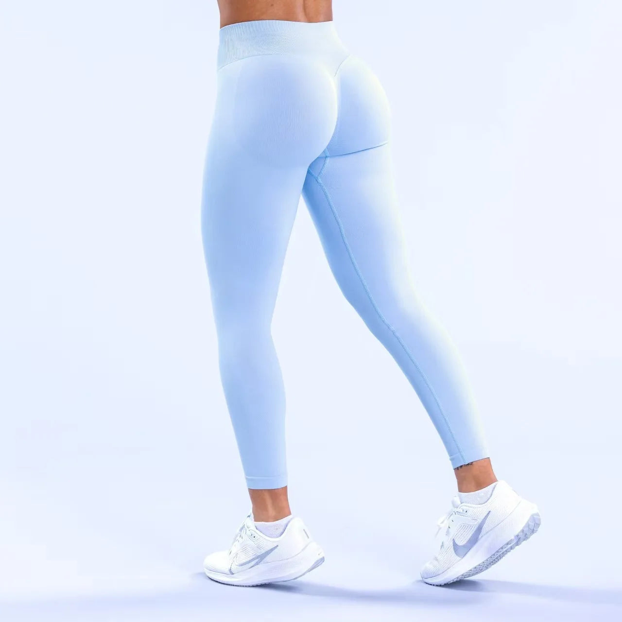 Leggings Deportivos Seamless Alta Compresión