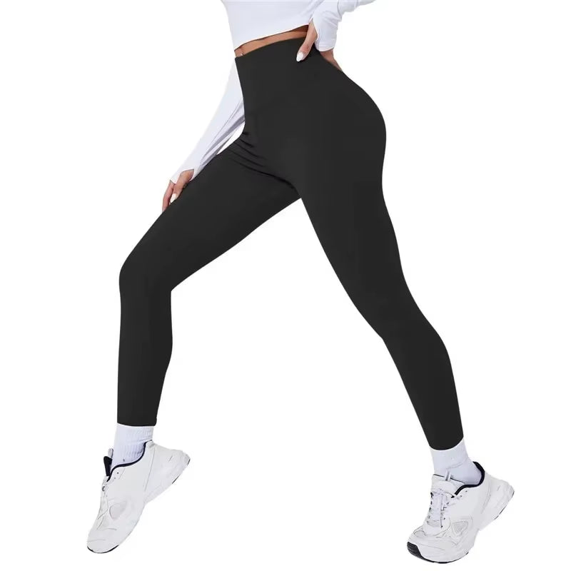 Women High Waist Yoga Leggins Gym Sports Tights Woman Running Pants Sexy Butt Lifting Leggings Gym Fitness Push up Leggins ﻿